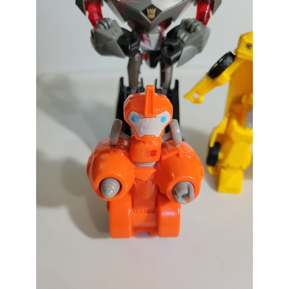 Transformers Animated The Battle Begins Deluxe Megatron Fixit Bumblebee Lot - Picture 4 of 7